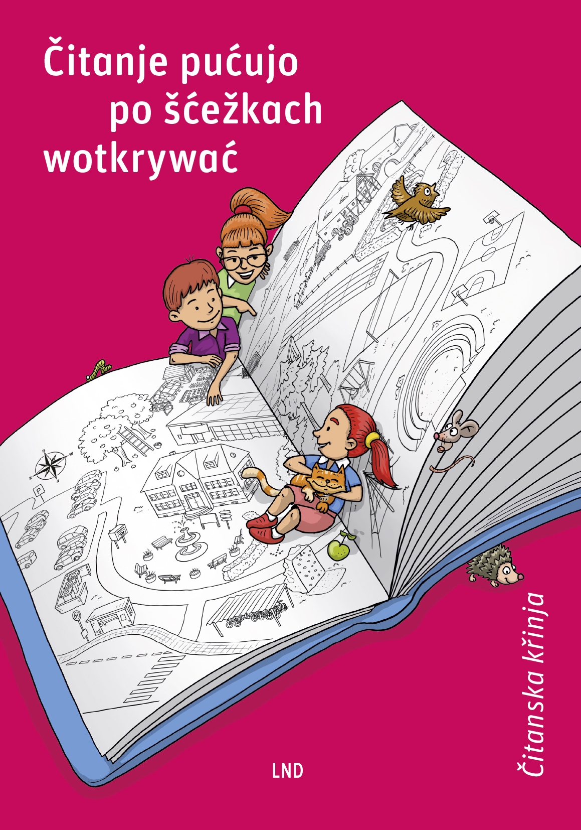 Čitanje pućujo po šćežkach wotkrywać • Čitanska křinja