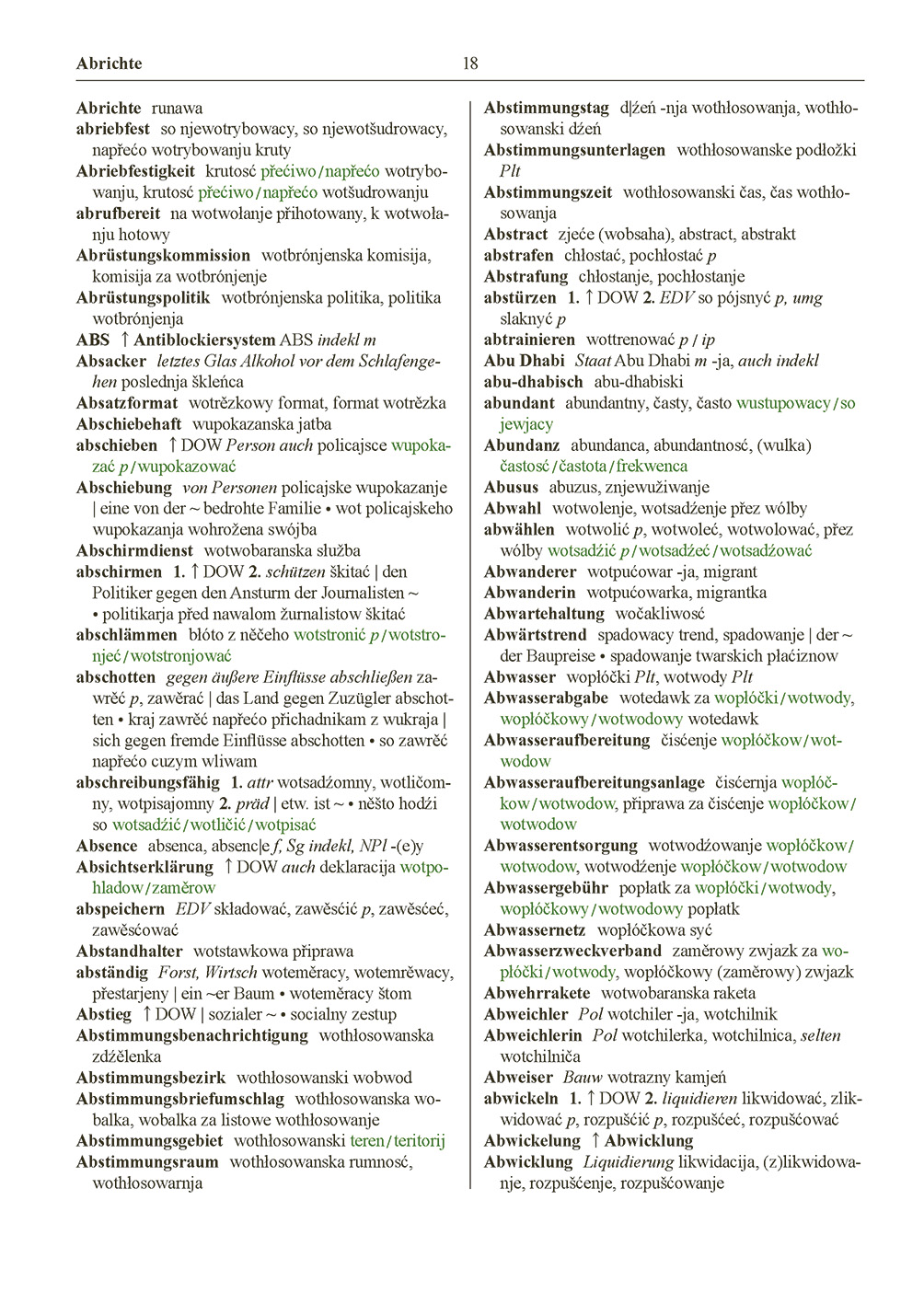 Deutsch-obersorbisches Wörterbuch neuer Lexik / Němsko-hornjoserbski słownik noweje leksiki