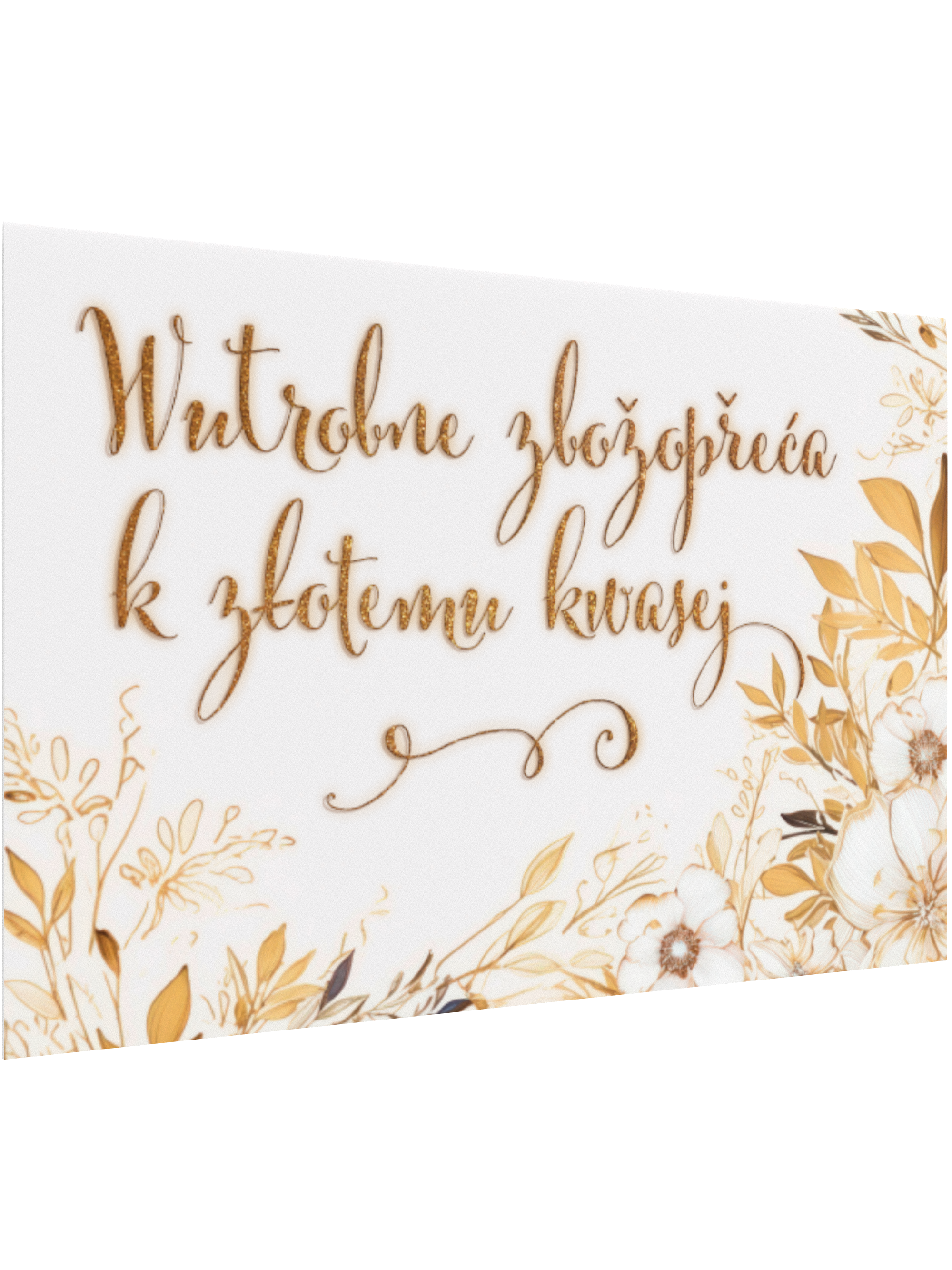Zbožopřejna karta • Wutrobne zbožopřeća k złotemu kwasej