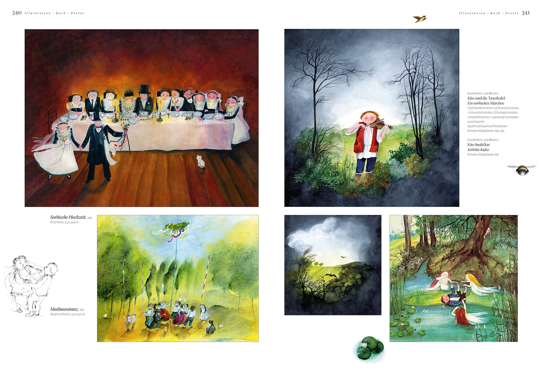 Jutta Mirtschin − Malerei Grafik Buch Illustration Plakat Theater