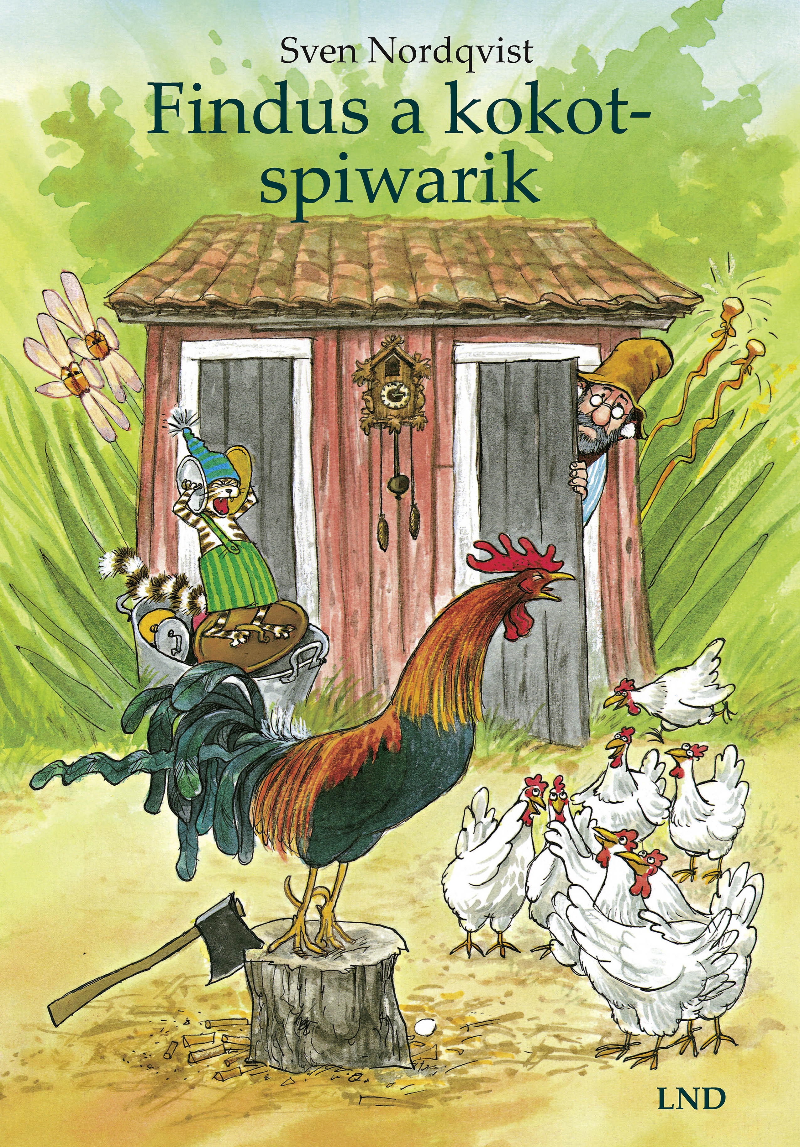 Findus a kokot-spiwarik • Petson a Findus