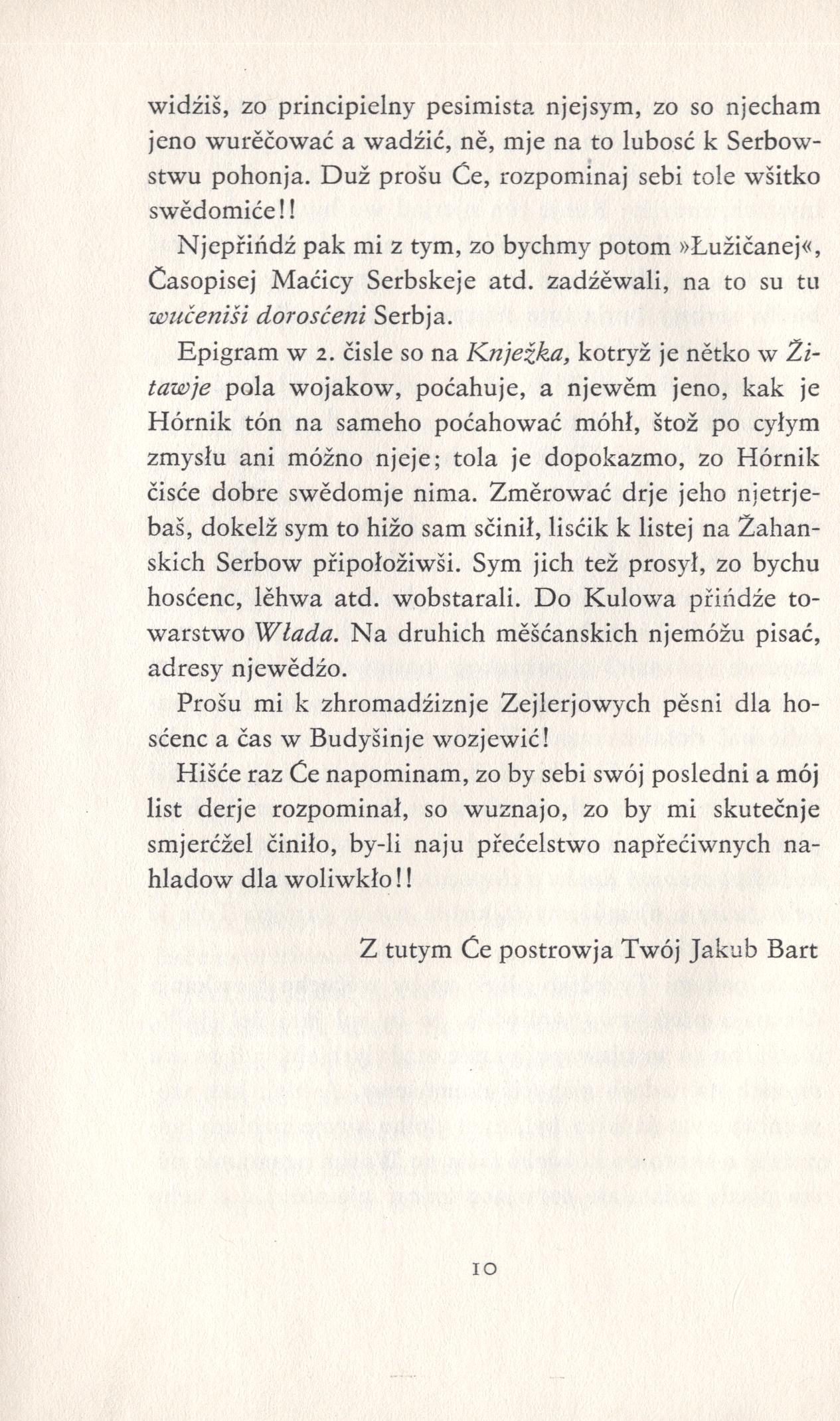 Bart-Ćišinski X - Zhromadźene spisy 