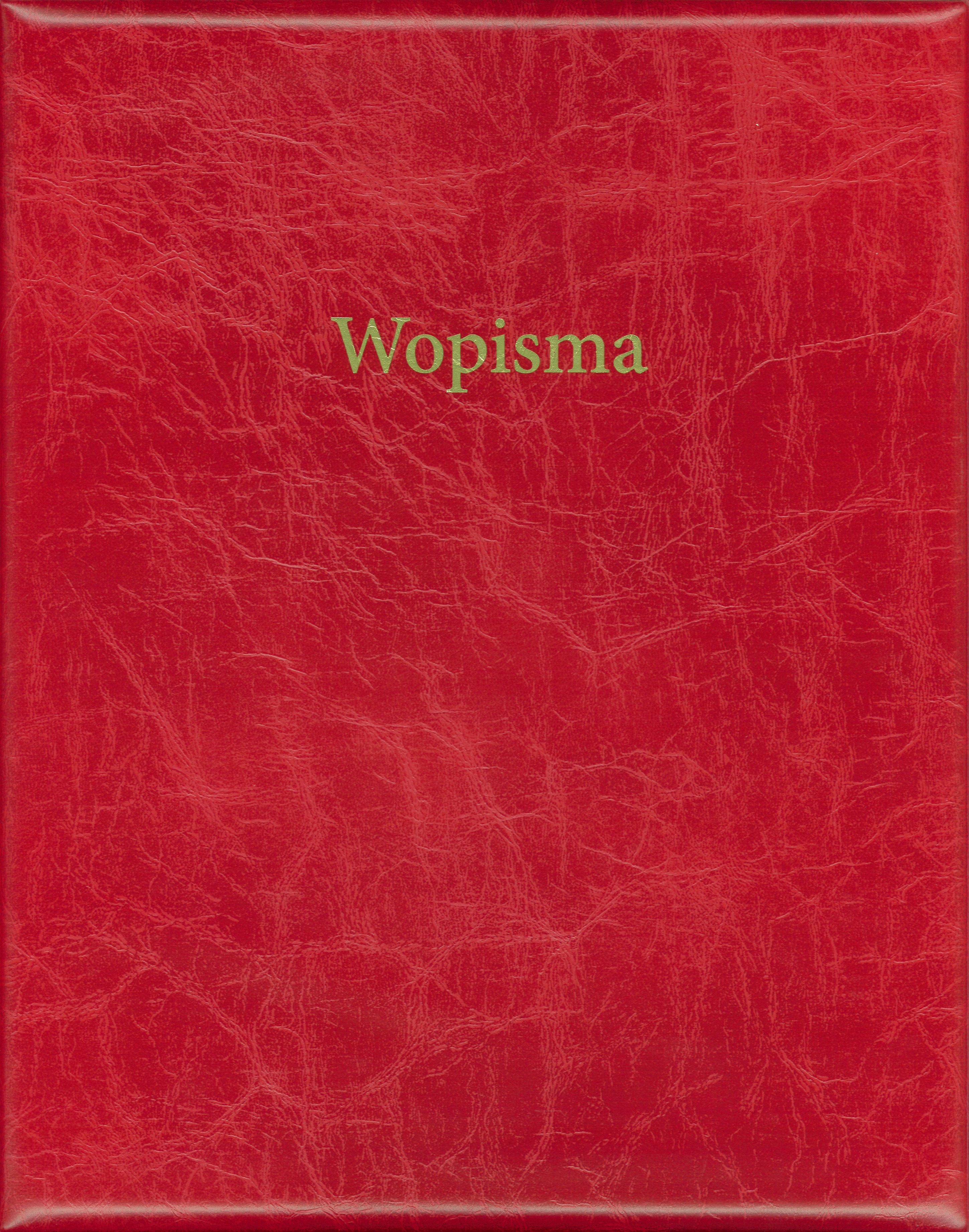 Wopisma • cerwjeny 
