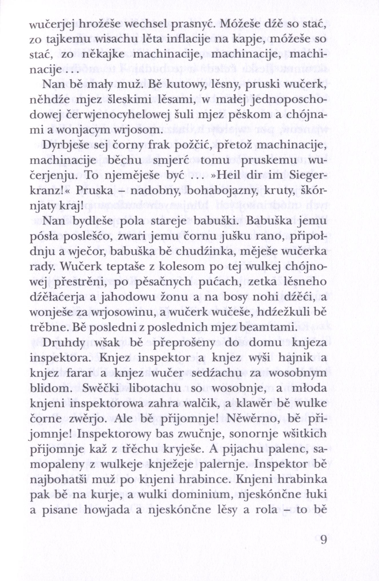 Młynkowa 2, Dny w dalinje - Zhromadźene spisy 