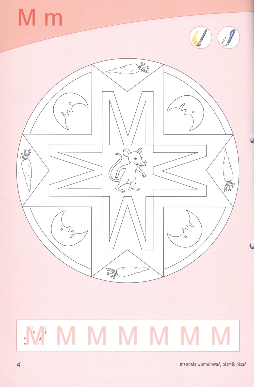 Pismikowy mandala 