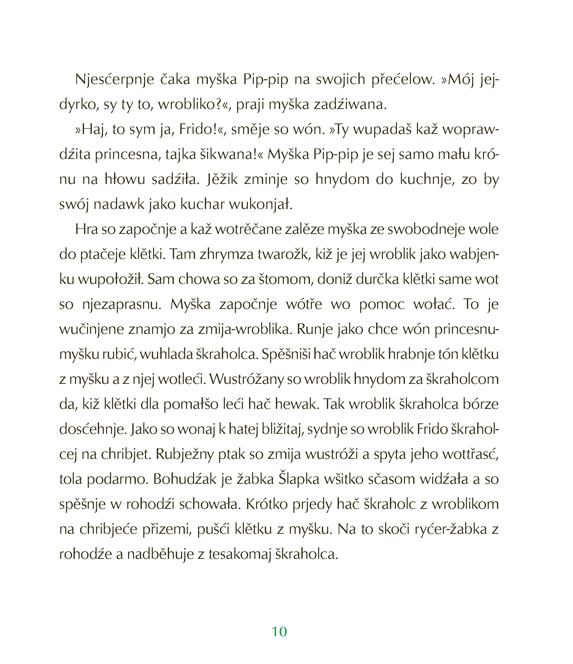 Kak su wroblik Frido a jeho přećeljo póstnicy swjećili