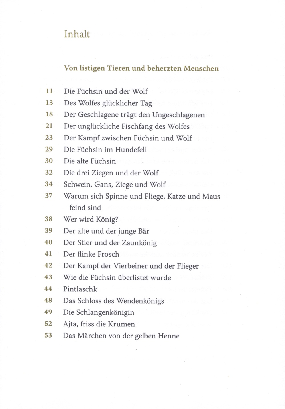 Das goldene Gut