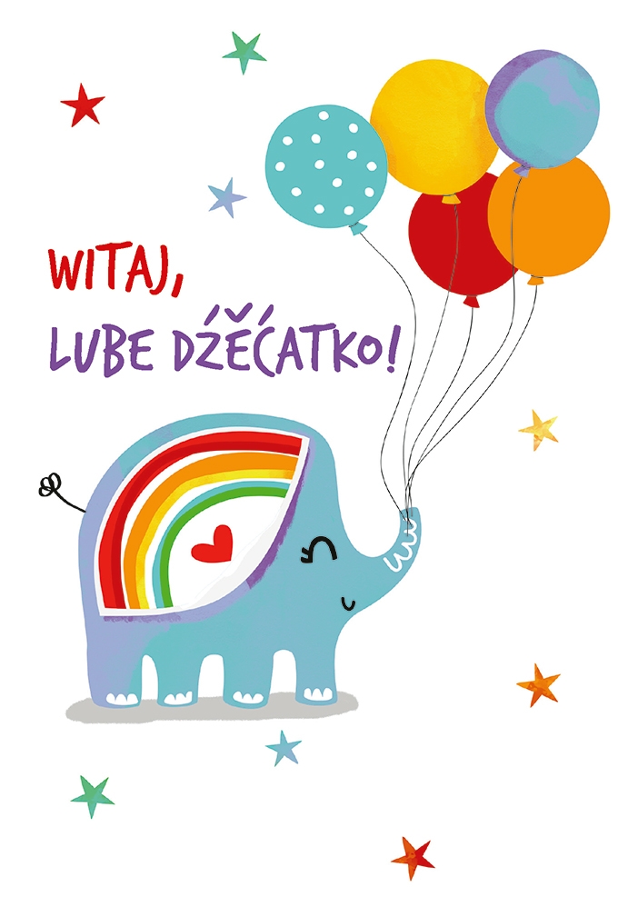 Zbožopřejna karta • Witaj, lube dźěćatko