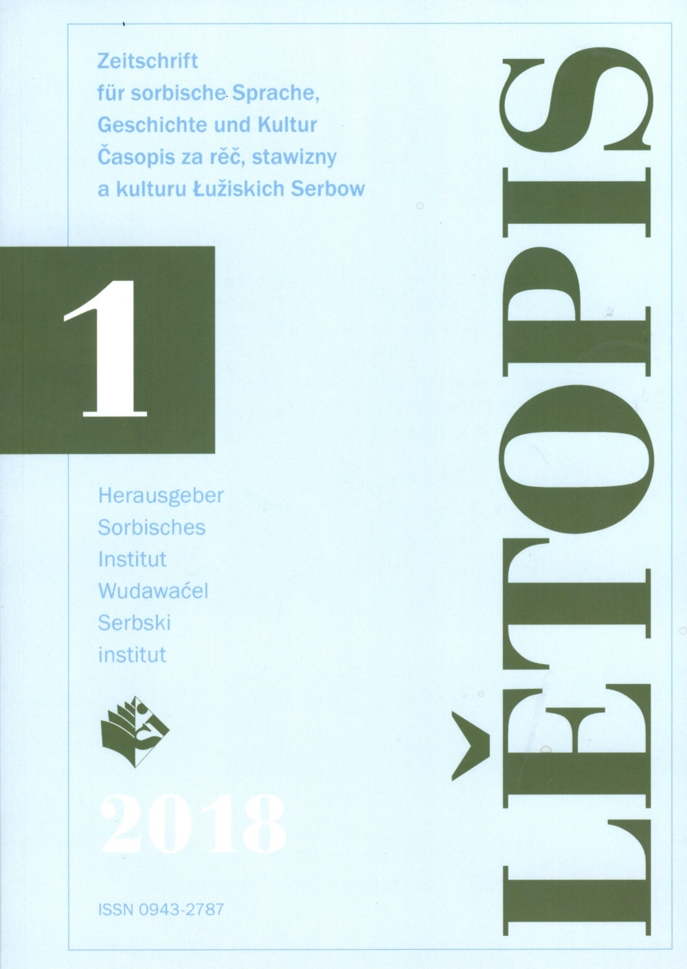 Lětopis 1/2018