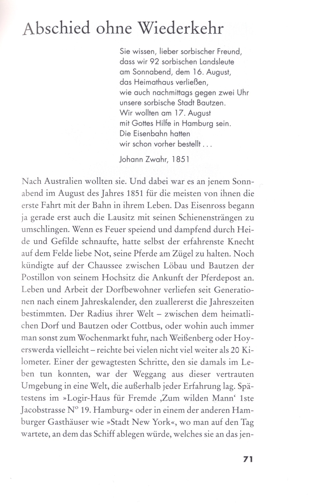 Am Horizont die Welt