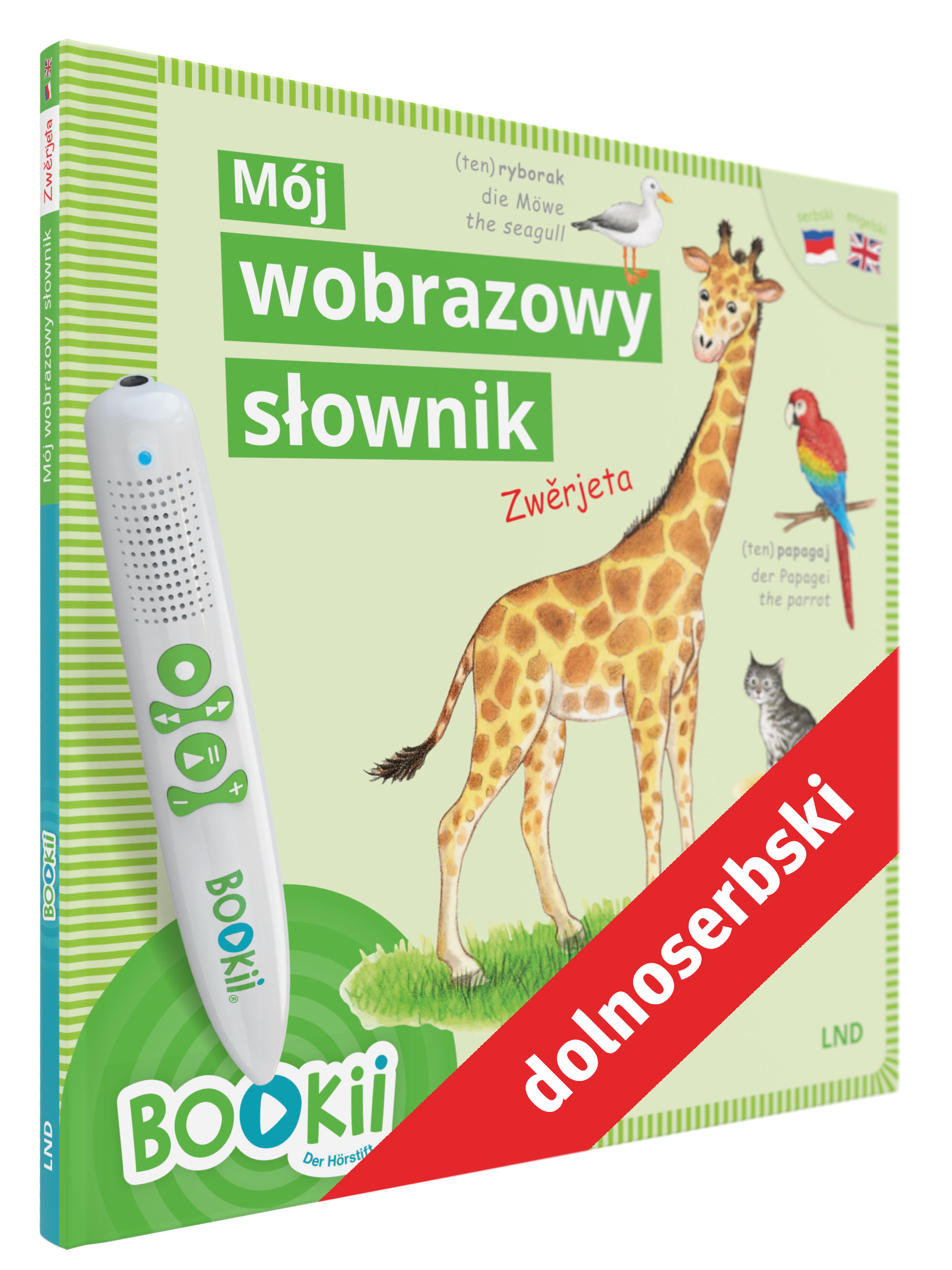 Mój wobrazowy słownik Zwěrjeta 