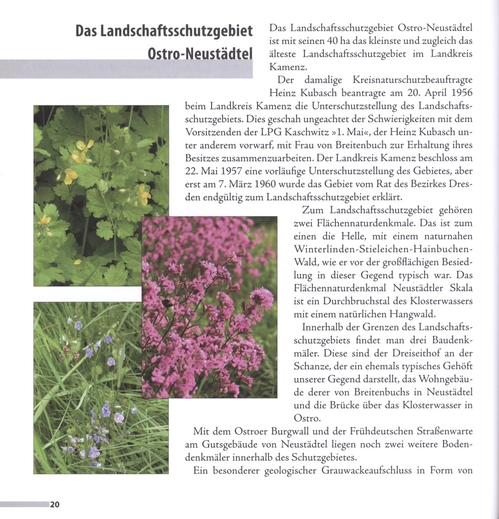 Wotrow něhdy a dźensa / Ostro im Wandel der Zeit