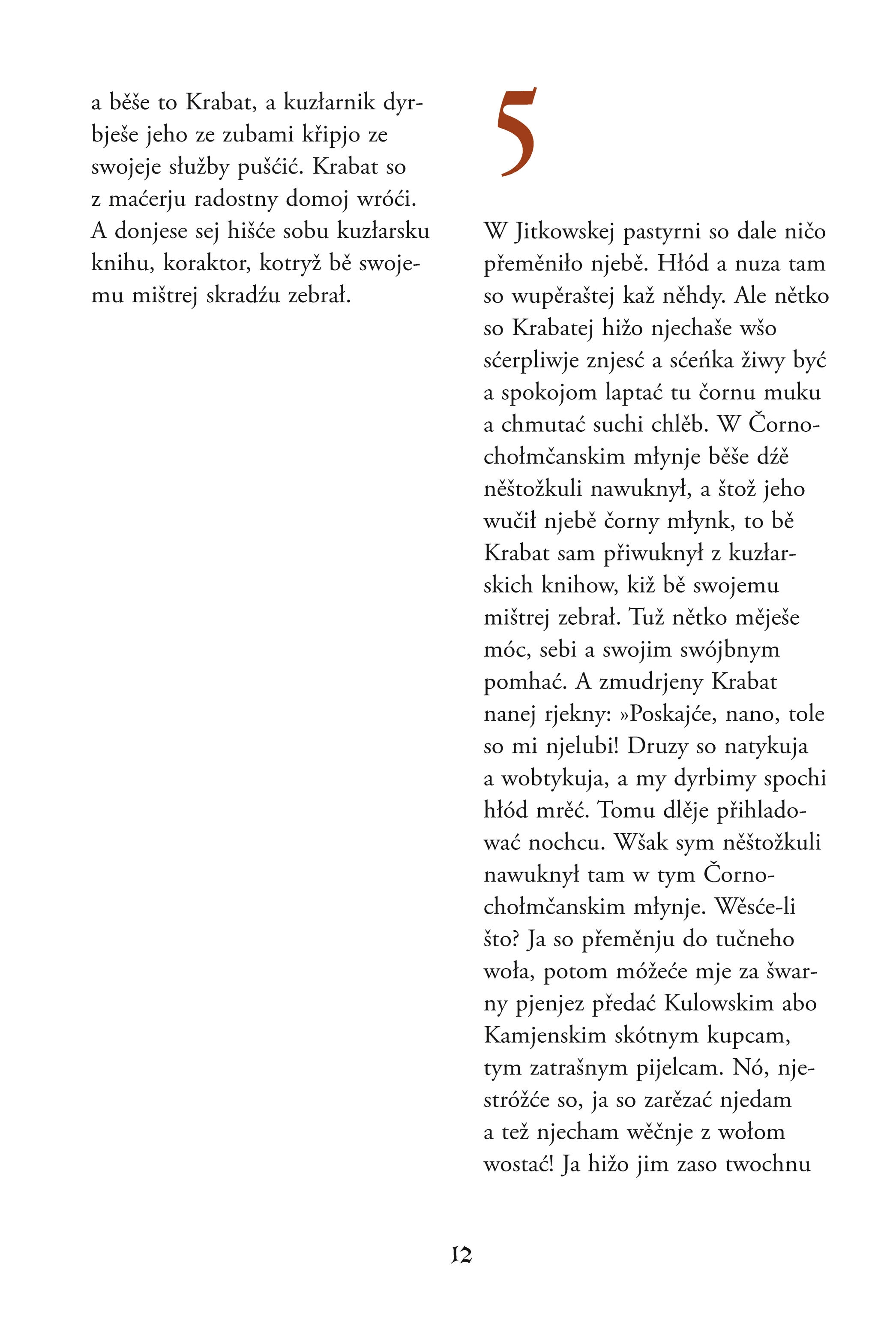 Mišter Krabat dušny serbski kuzłar