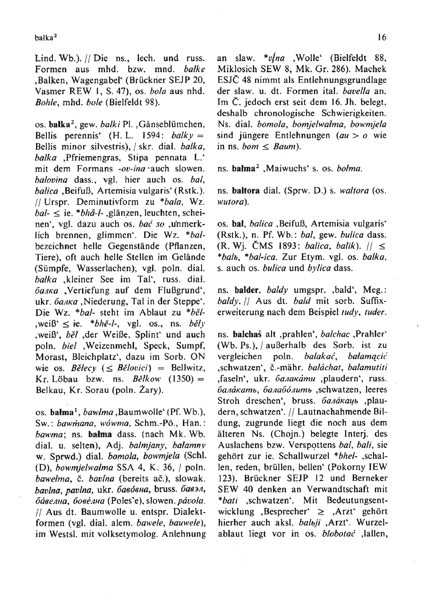 Historisch-etymologisches Wörterbuch der sorbischen Sprachen