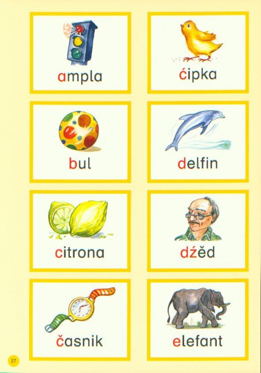Skrućuj serbski alfabet