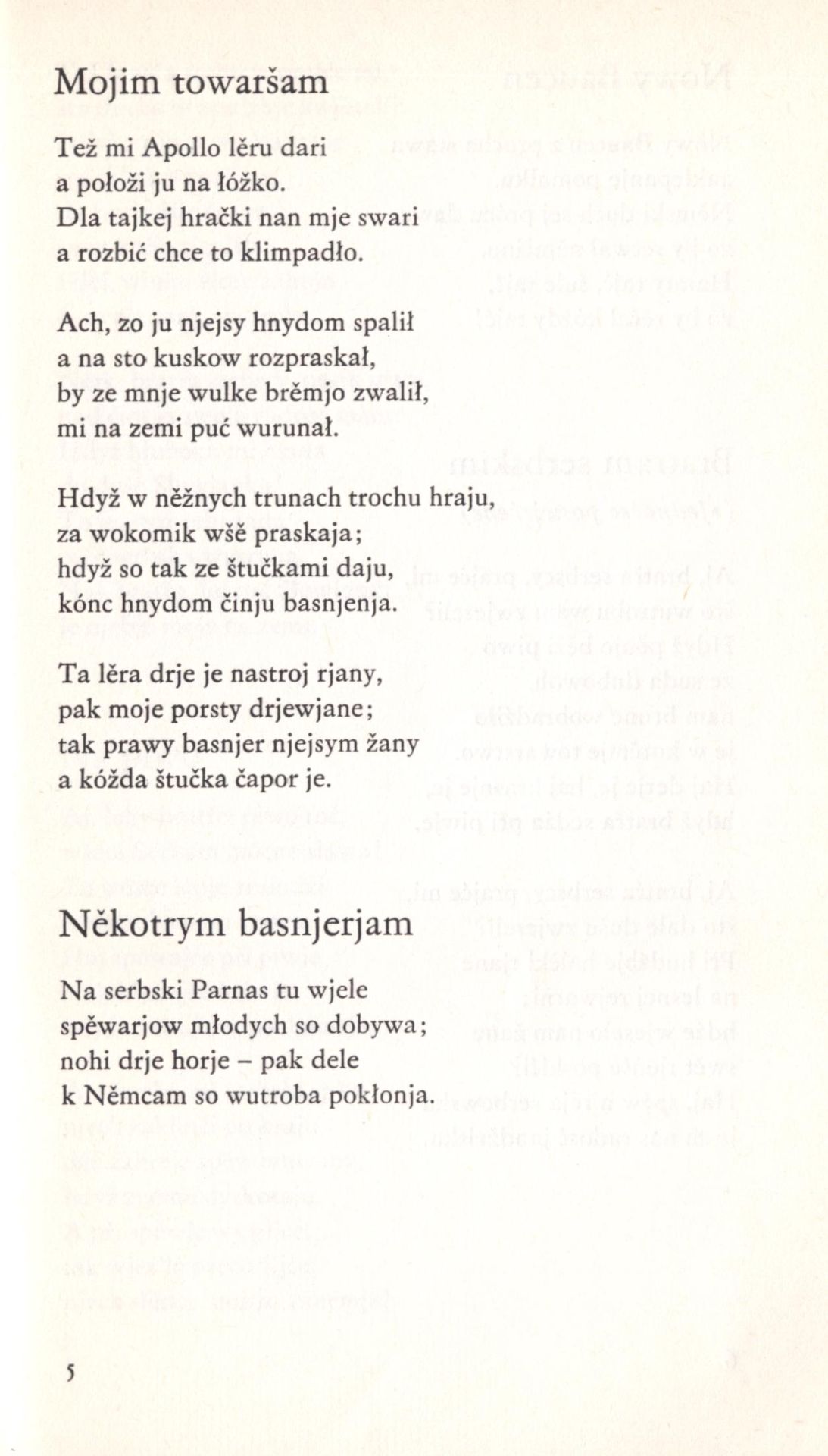 Jan Ćěsla- Serbska poezija 3 