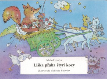 Liška přaha štyri kozy