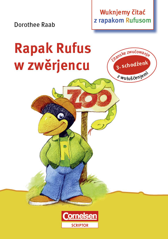 Rapak Rufus w zwěrjencu / 3. čitanski schodźenk
