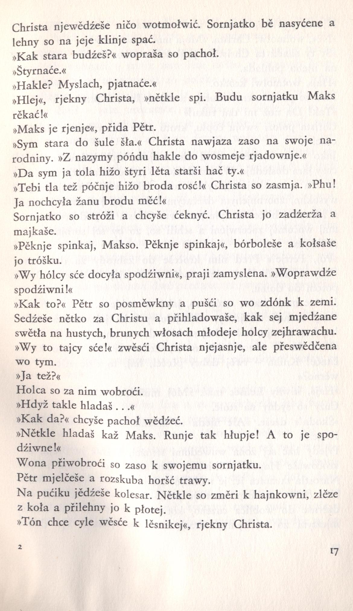 Brězan 2, Christa, Trix, Robert a Sabina - Zhromadźene spisy 