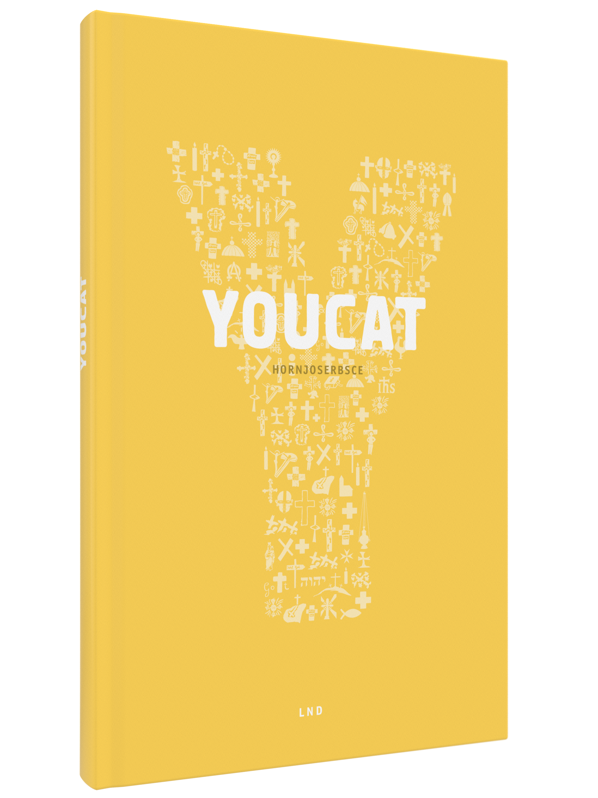 Youcat gelber umschlag mit weisem Y auf dem Titel