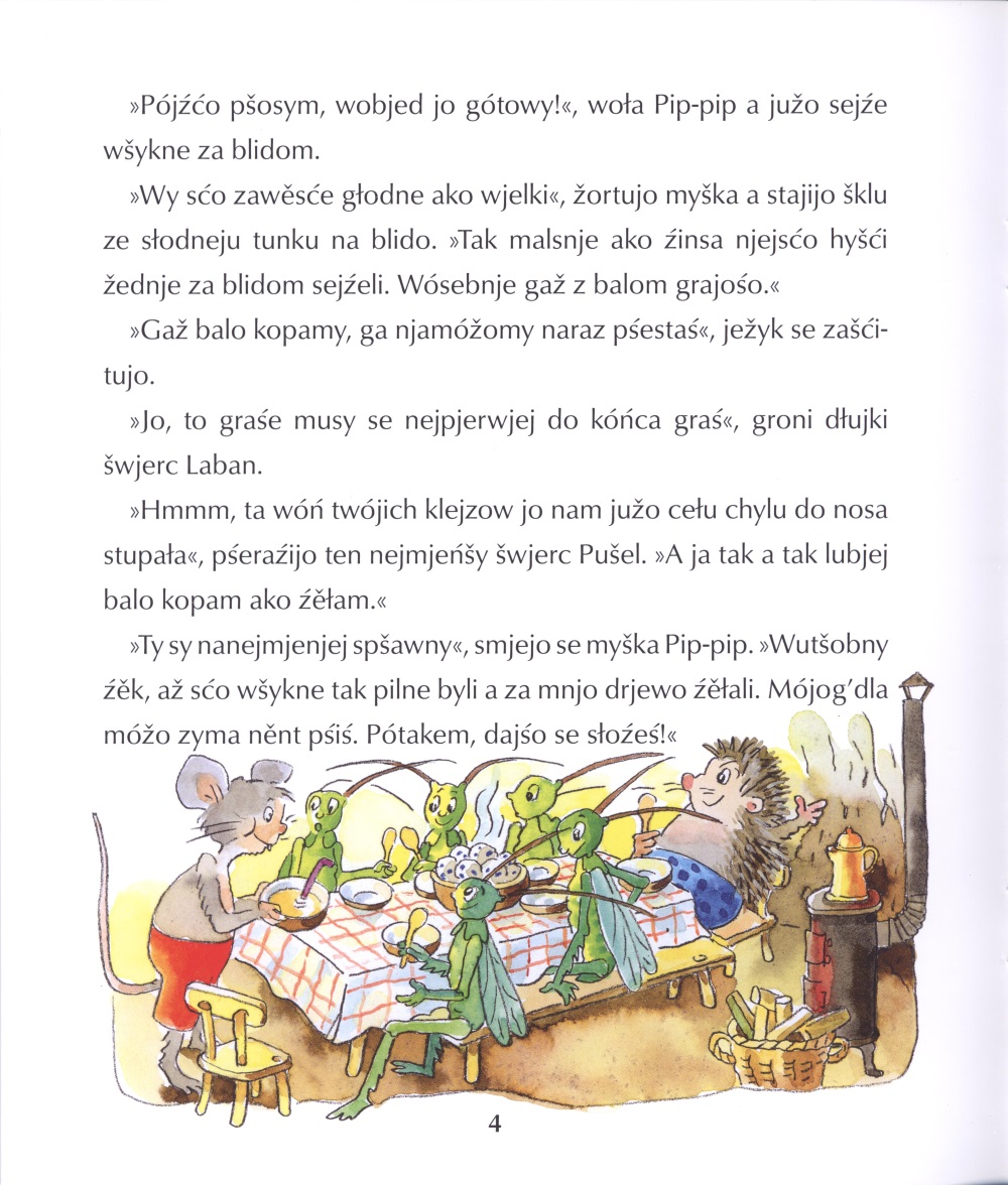 Kak jo žabka Šnapawka z wětšykom leśeła