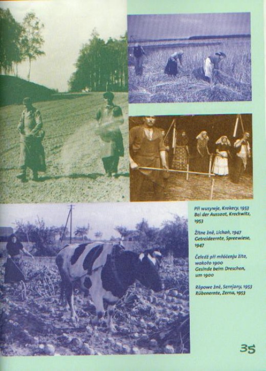 Serbska wjes něhdy / Das sorbische Dorf früher